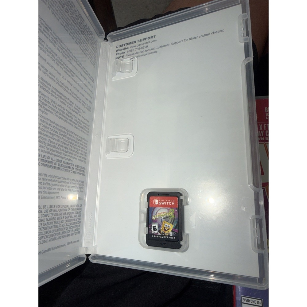 Lot of 2 Nintendo Switch Games (Just Dance 2020 & Nickelodeon Kart Racers 2 GP) - Picture 2 of 4
